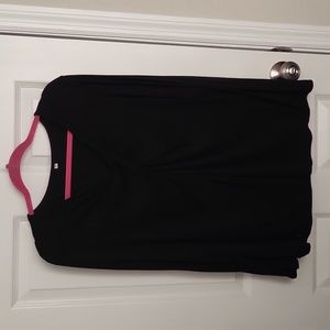 Black Knot Front VNeck Long sleeve Shirt XL